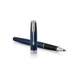 Parker Sonnet Rollerball Pen – Blue Lacquer Palladium Trim