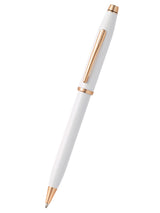 Cross Century II Pearlescent White Lacquer Ballpoint Pen