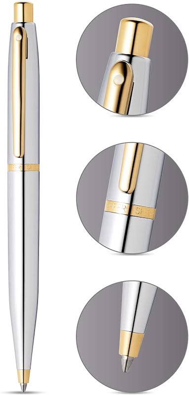 Sheaffer VFM Polished Chrome GT Ballpoint Pen