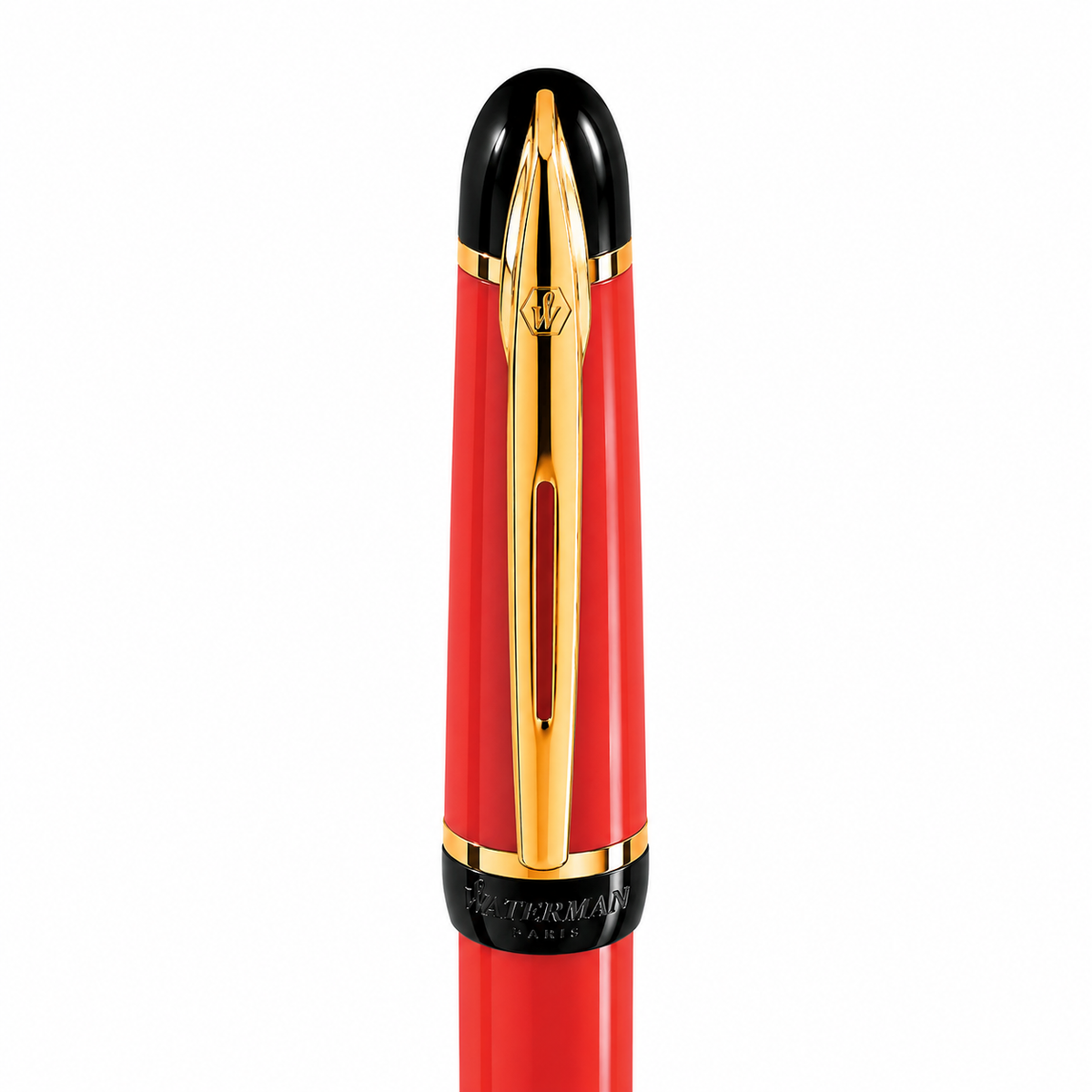 Waterman Phileas Rollerball Pen – Ruby Red Resin Body | Gold Trim