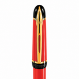 Waterman Phileas Rollerball Pen – Ruby Red Resin Body | Gold Trim