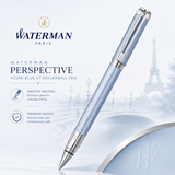 Waterman Perspective Azure Blue CT Rollerball Pen