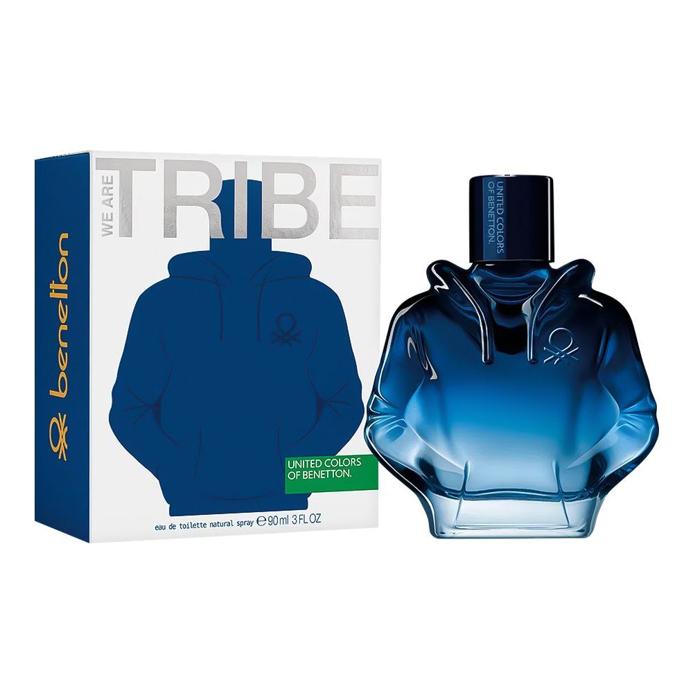 Benetton We Are Tribe Masculino EDT 90ml – Men's Fragrance