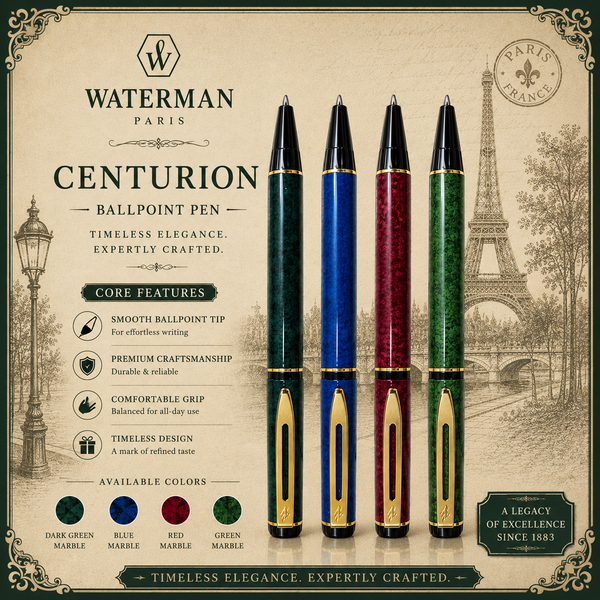 Waterman Centurion ballpoint pen, marble collection