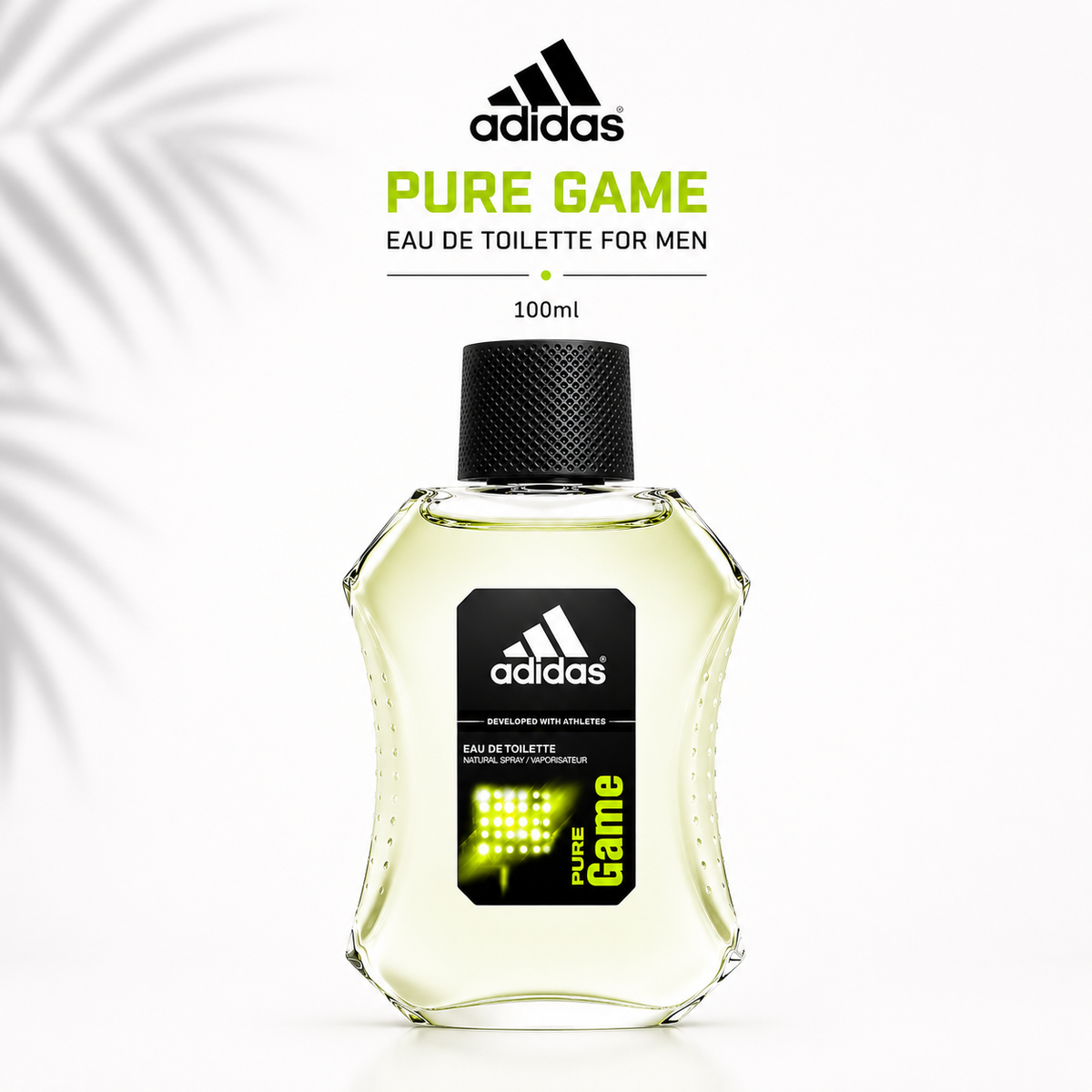 Adidas Pure Game Eau de Toilette for Men – 100ml