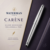 Waterman Carene Silver Meridians Rollerball Pen