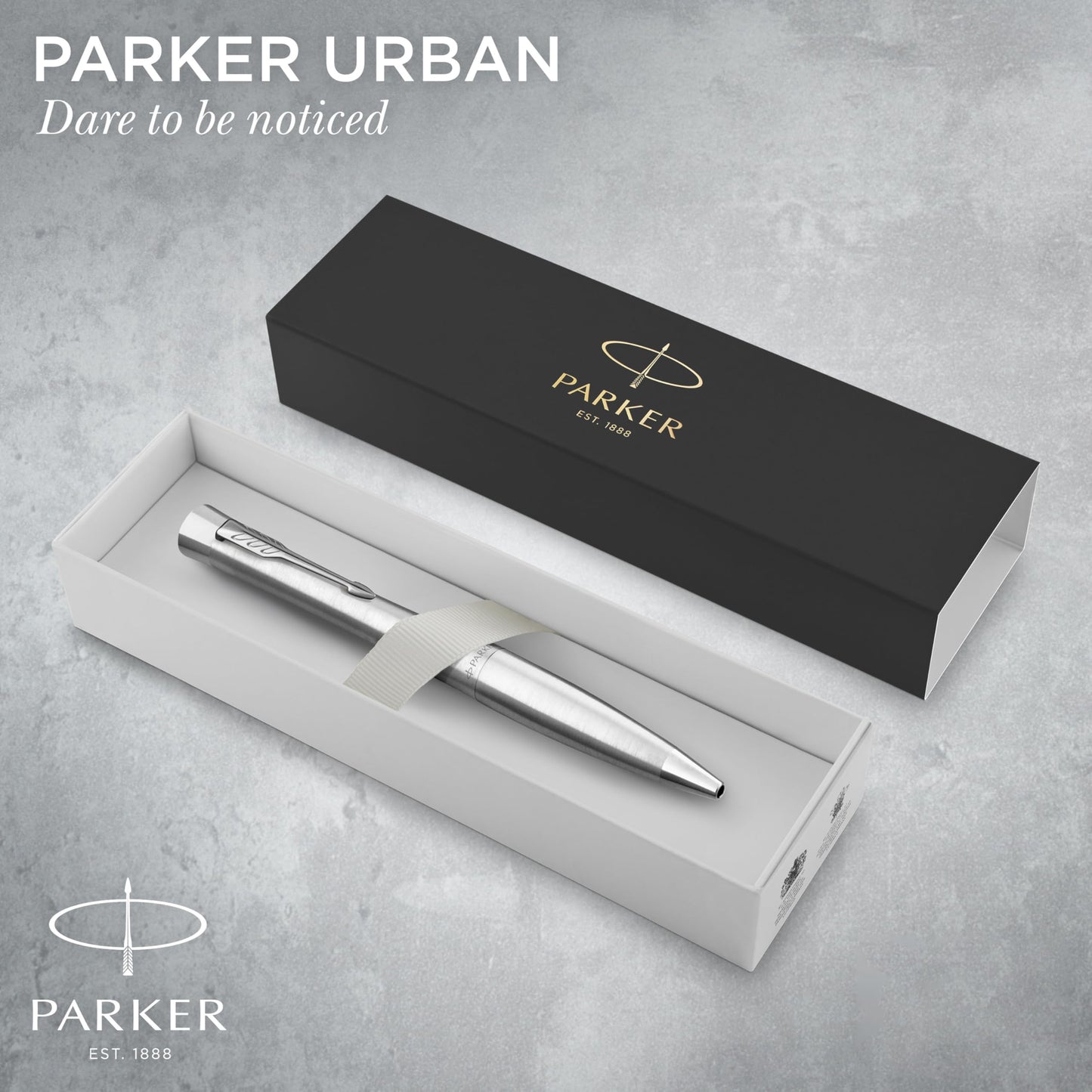 Parker Urban Metal Series Fashion Silver CT Ballpoint Pen