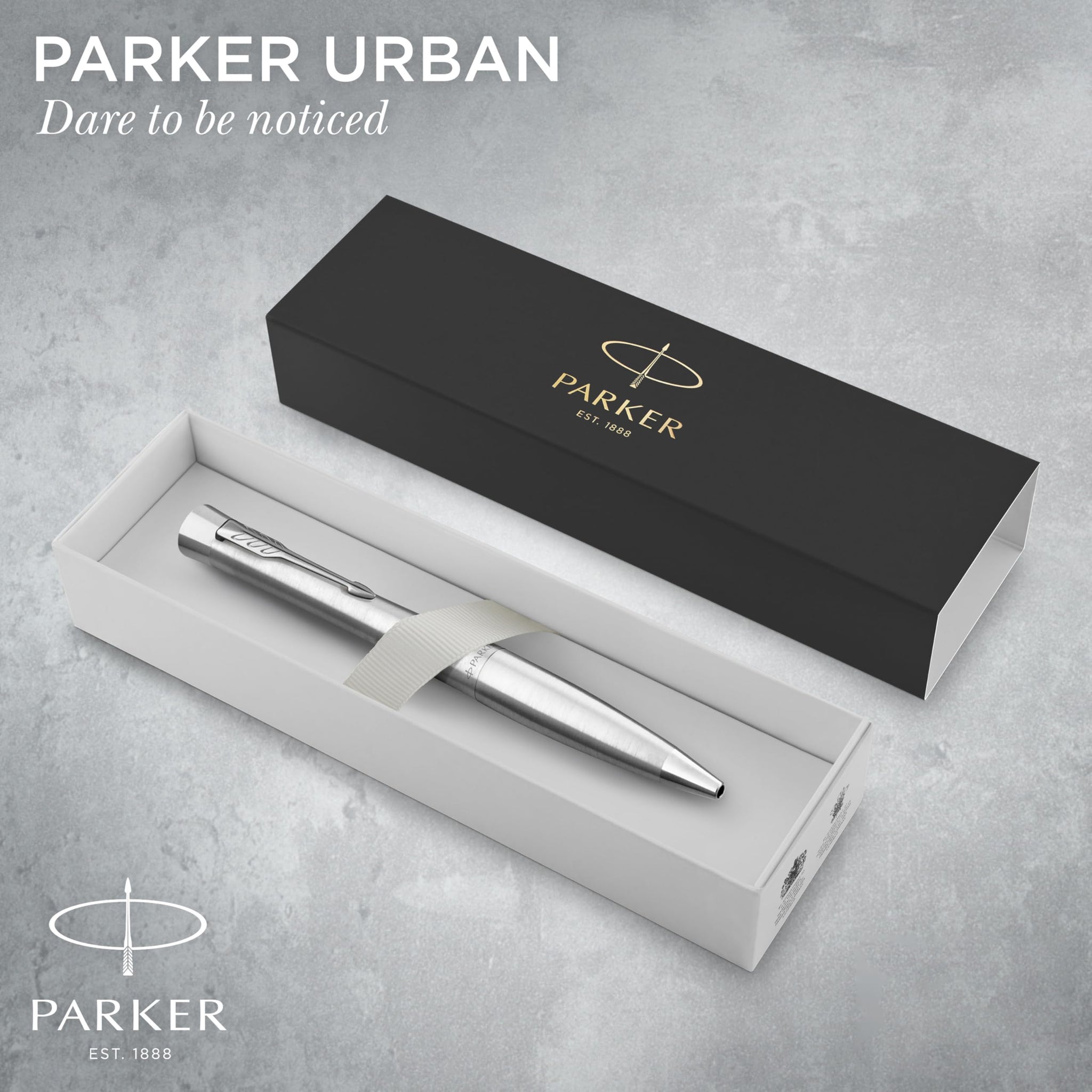 Parker Urban Metal Series Fashion Silver CT Ballpoint Pen