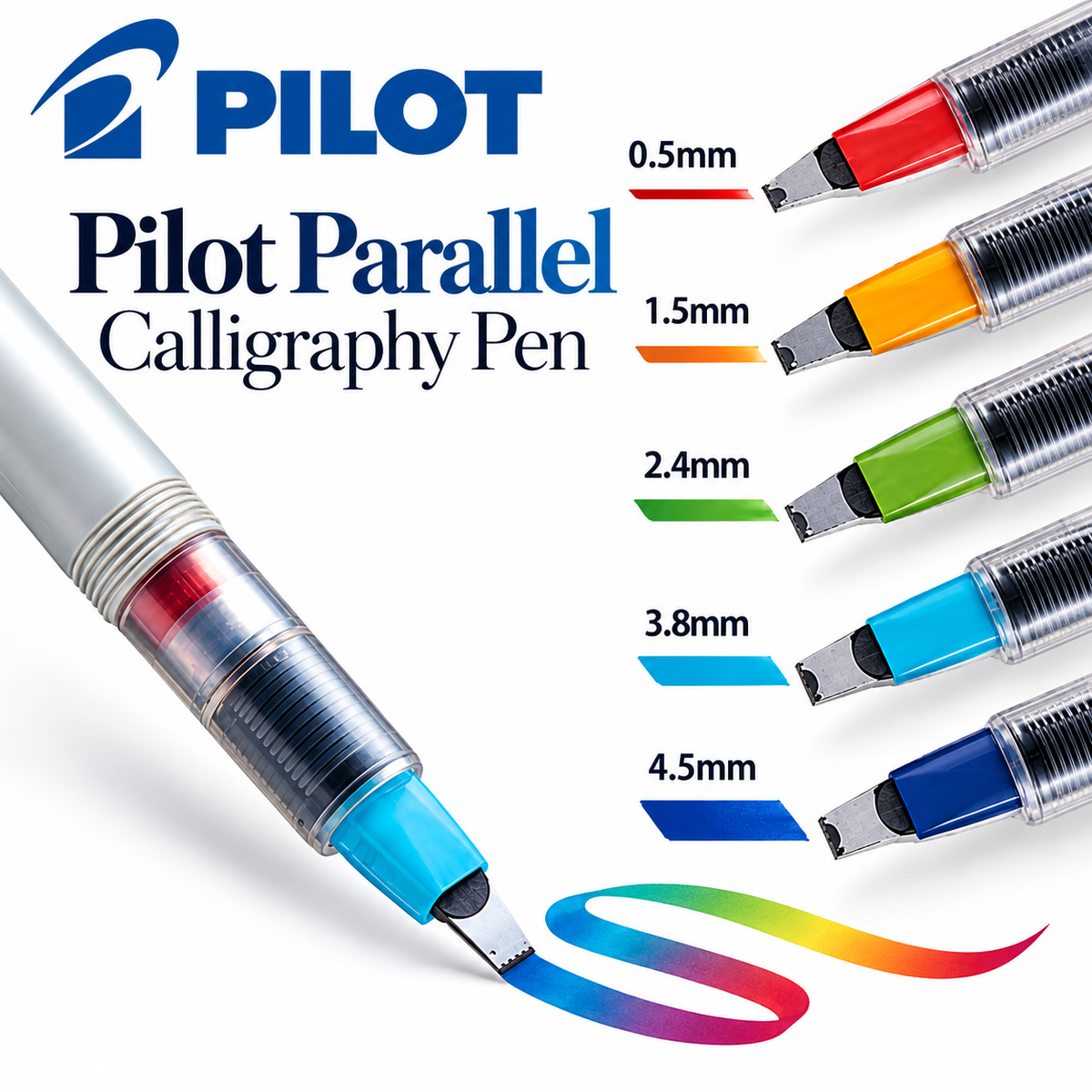 Pilot Parallel Calligraphy Pen – Multiple Nib Sizes