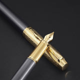 Parker Premier Custom Storm Grey GT Fountain Pen – Fine Nib | Made in France