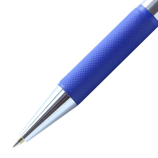 M&G Alpha Ballpoint Pen 01771 – 0.7mm Medium Tip | Smooth Writing Ball Pen (Blue)