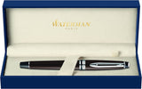 Waterman Expert Deep Brown CT Fountain Pen – Premium Writing Instrument