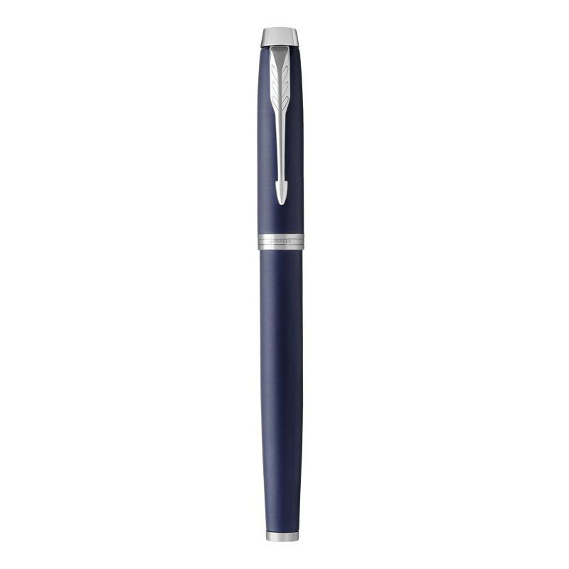 Parker IM Fountain Pen – Matte Blue with Chrome Trim | Premium Fountain Pen