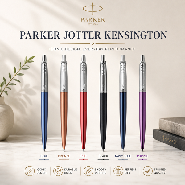 Parker Jotter Kensington ballpoint pen, 6 colours, Core Series