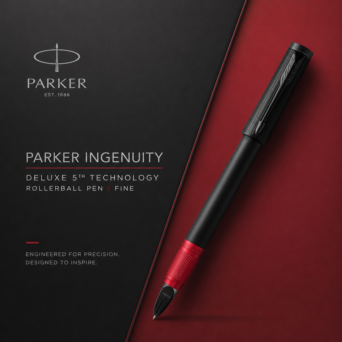 Parker Ingenuity Deluxe 5th Technology Rollerball Pen | Fine