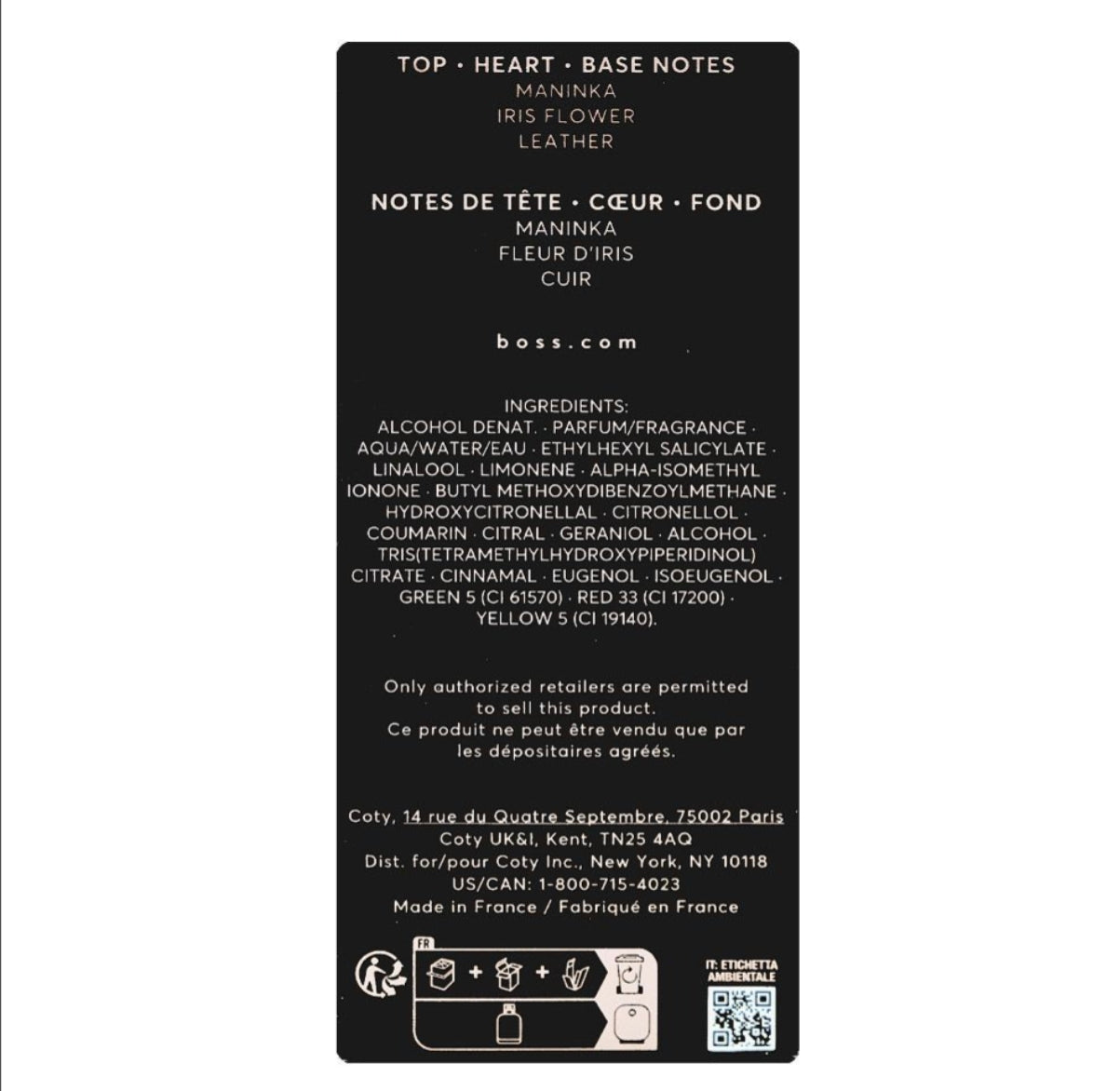 Hugo Boss The Scent Refillable — Eau de Toilette 200ml