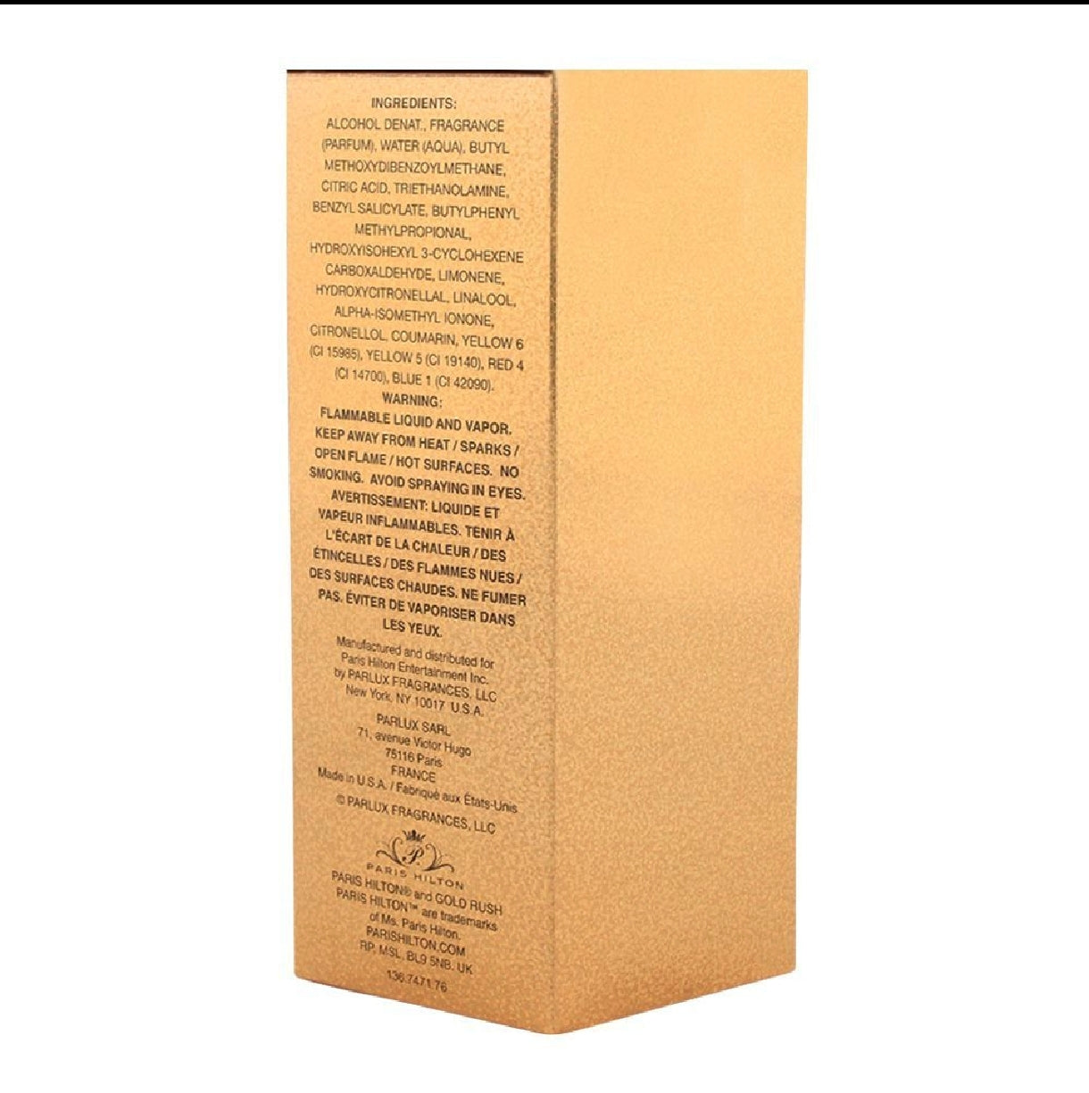 Paris Hilton Gold Rush EDP For Women 100ML