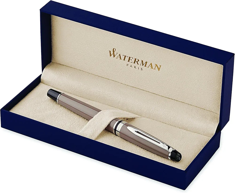 Waterman Expert Taupe CT Rollerball Pen – Premium Writing Instrument
