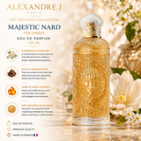 Alexandre.J Art Nouveau Collection Majestic Nard For Unisex EDP 100Ml
