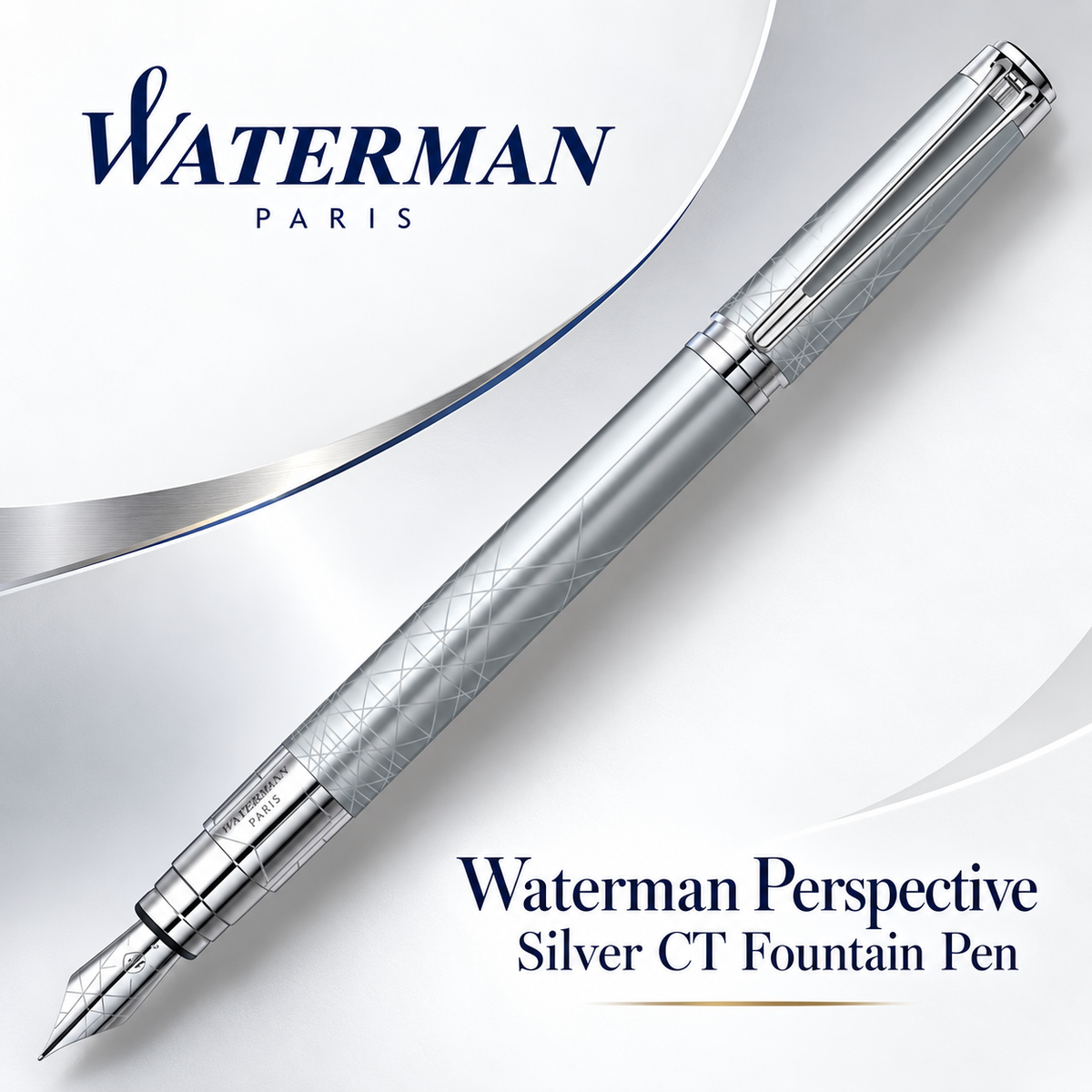 Waterman Perspective Silver CT Fountain Pen