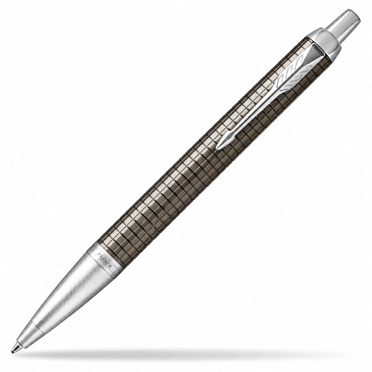 Parker Premium Series Ballpoint Pen – Dark Espresso Chiseled CT