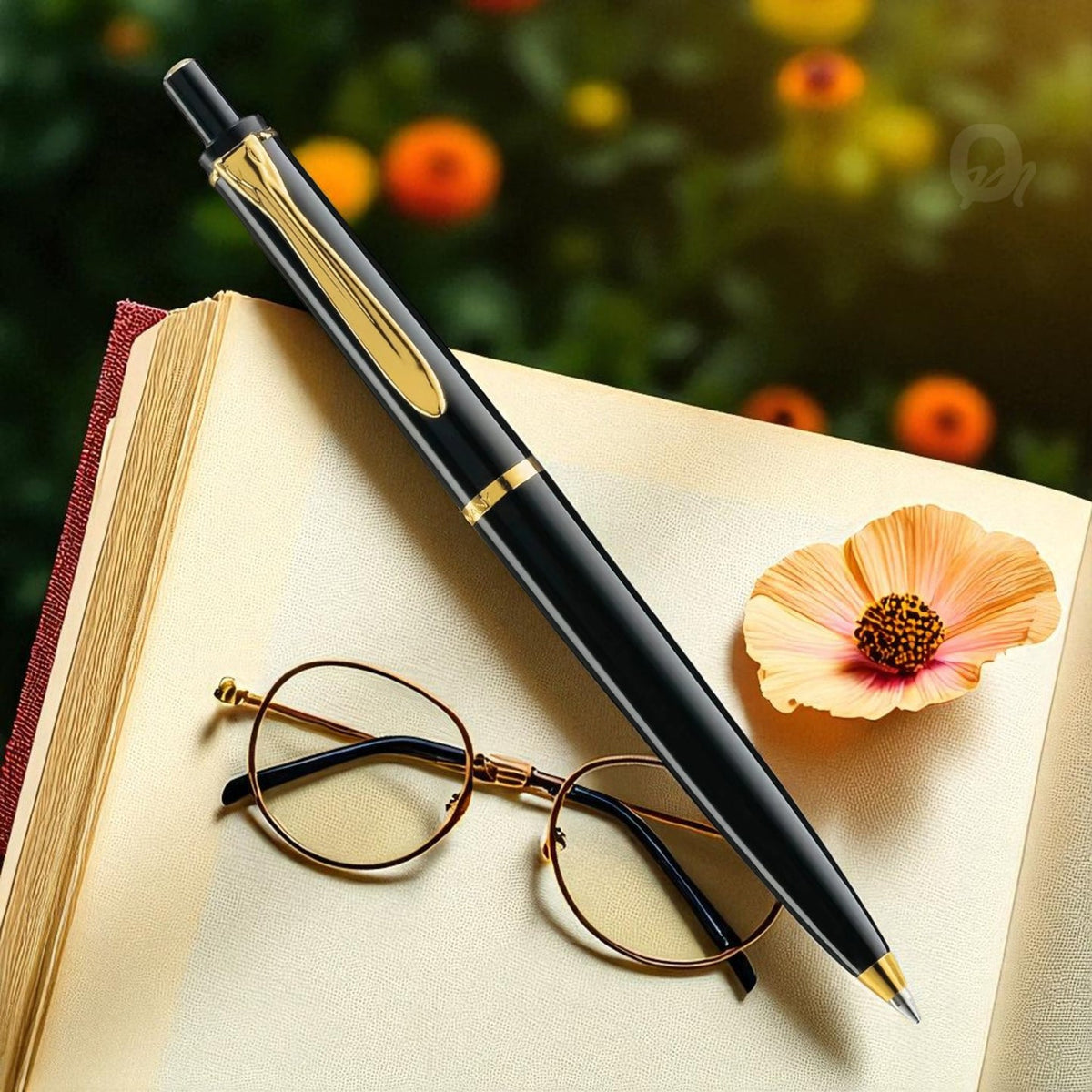 Pelikan Classic K200 Black-Gold Ballpoint Pen