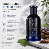 Hugo Boss Bottled Night EDT for Men 100ml | Woody Aromatic Perfume