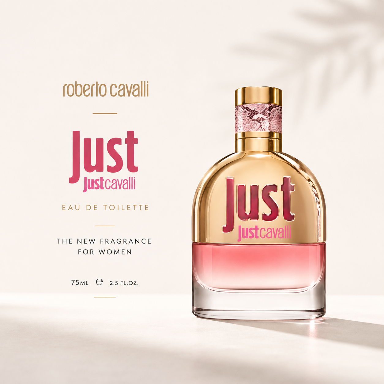 Roberto Cavalli Just Eau de Toilette for Women 75ml