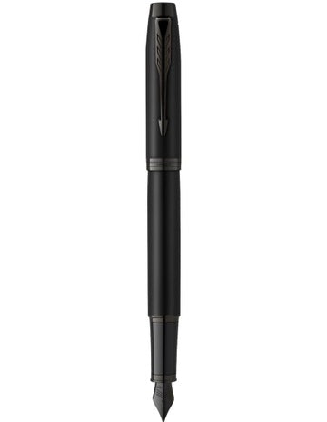 Parker IM Fountain Pen Matte Black Medium Nib