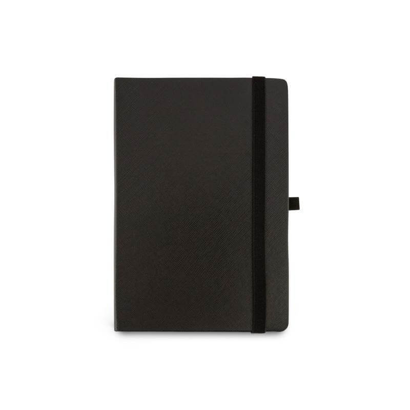 Cross Click Chrome Ballpoint Pen & A5 Notebook Gift Set - Black