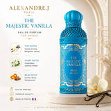 Alexandre.J The Majestic Vanilla EDP 100ml, unisex perfume bottle