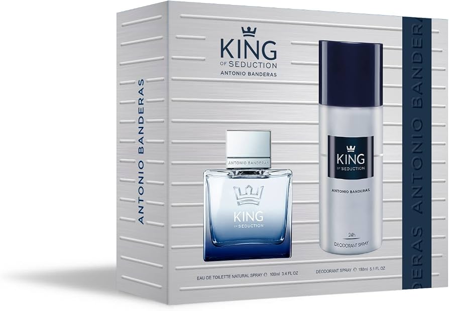 Antonio Banderas King of Seduction Gift Set Edition I – Eau de Toilette 100ml + Deodorant 150ml