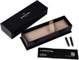 Sheaffer VFM Fountain Pen 9400 Silver with Chrome Plated Trim | Medium Nib