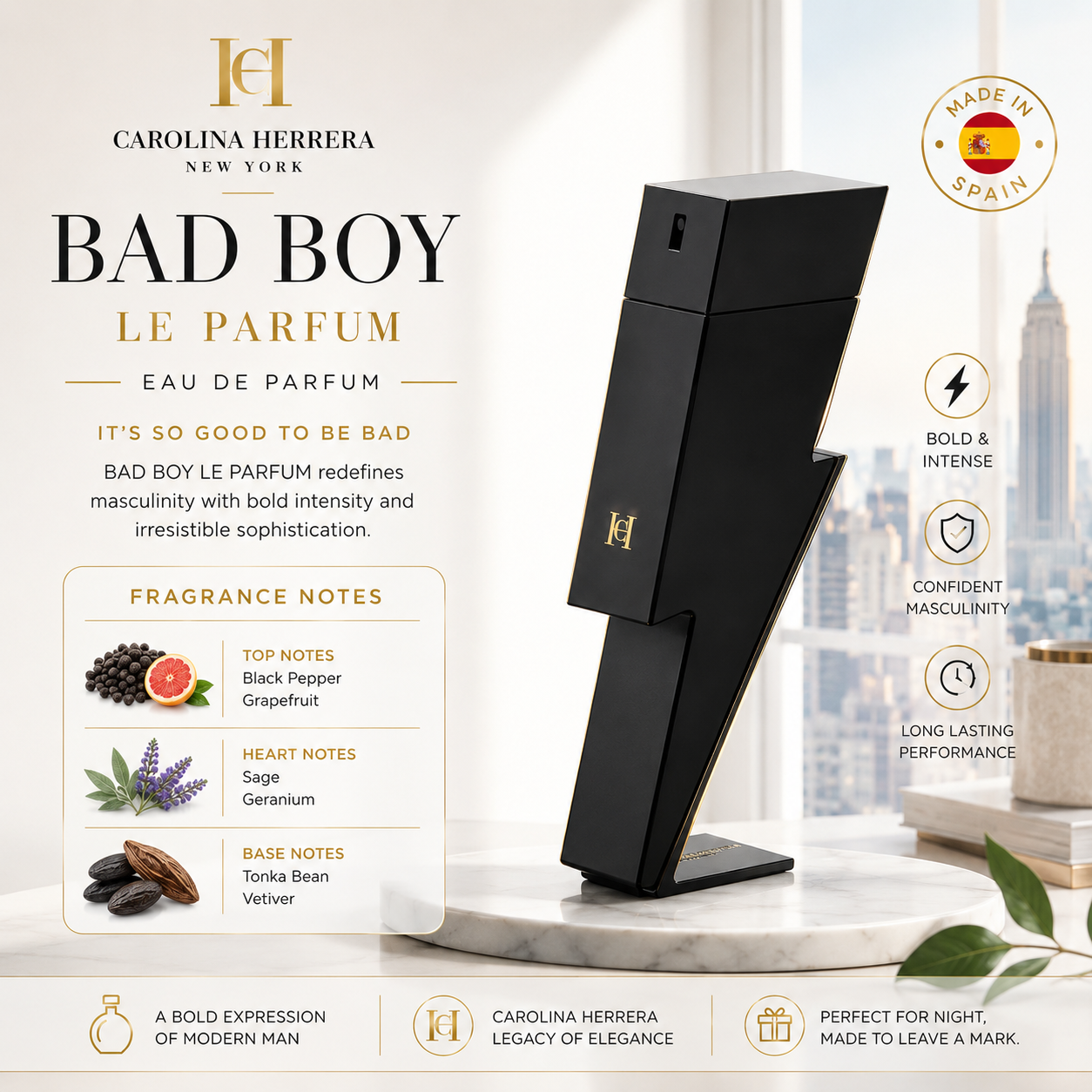 CH BAD BOY LE PARFUM EDP 150ML