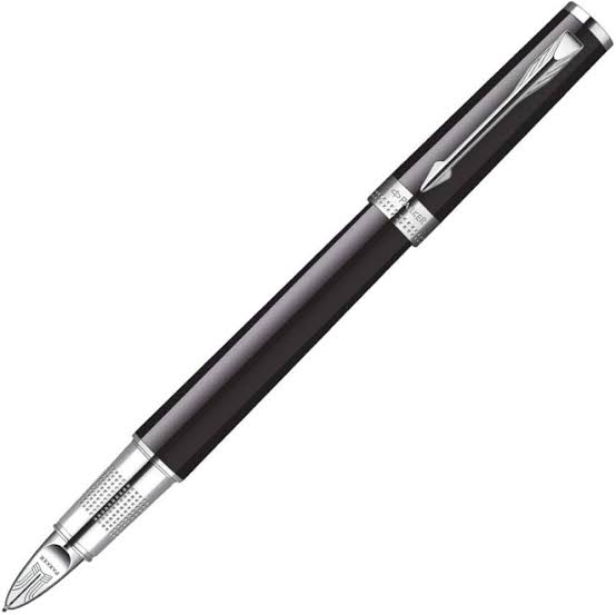 Parker Ingenuity Slim 5th Technology Rollerball Pen | Black Lacquer CT, Fine