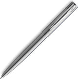 Waterman Graduate Stainless Steel Ballpoint Pen – Brushed Chrome | Medium Point | Blue Ink