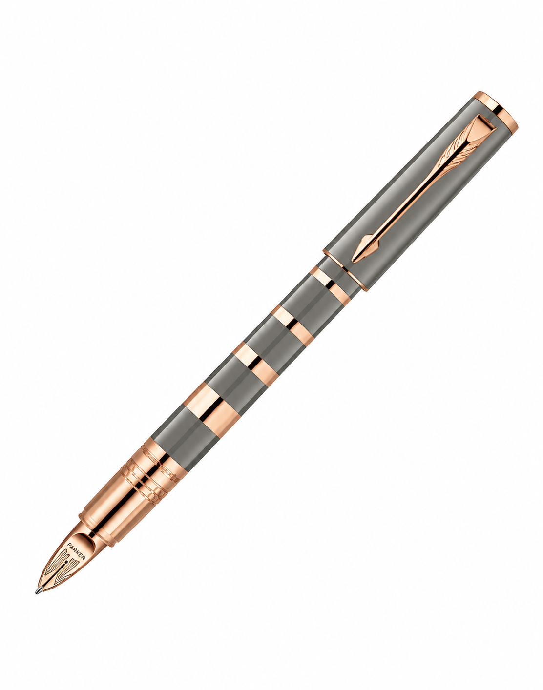 Parker Ingenuity Slim 5th Technology Rollerball Pen | Taupe & Metal GT, Fine