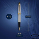 Waterman Expert Stainless Steel GT Fountain Pen – Premium Writing Instrument
