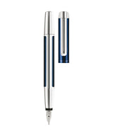 Pelikan Pura P40 Fountain Pen – Blue-Silver