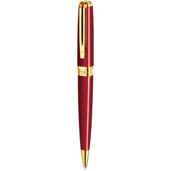 Waterman Exception Slim Ballpoint Pen – Red & Gold Trim | Refurbished