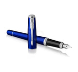 Parker Urban Core Fountain Pen – Night Sky Blue | Chrome Trim