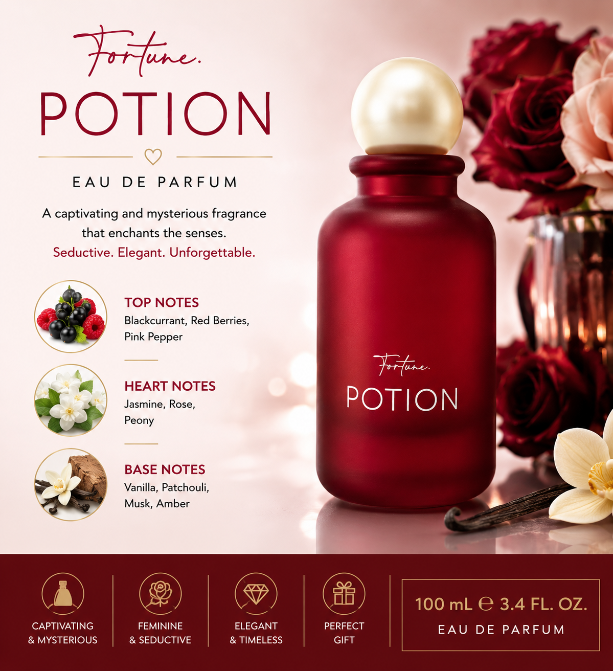 Potion Fortune Eau De Parfum 100ml
