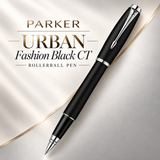 Parker Urban Fashion Black CT Rollerball Pen