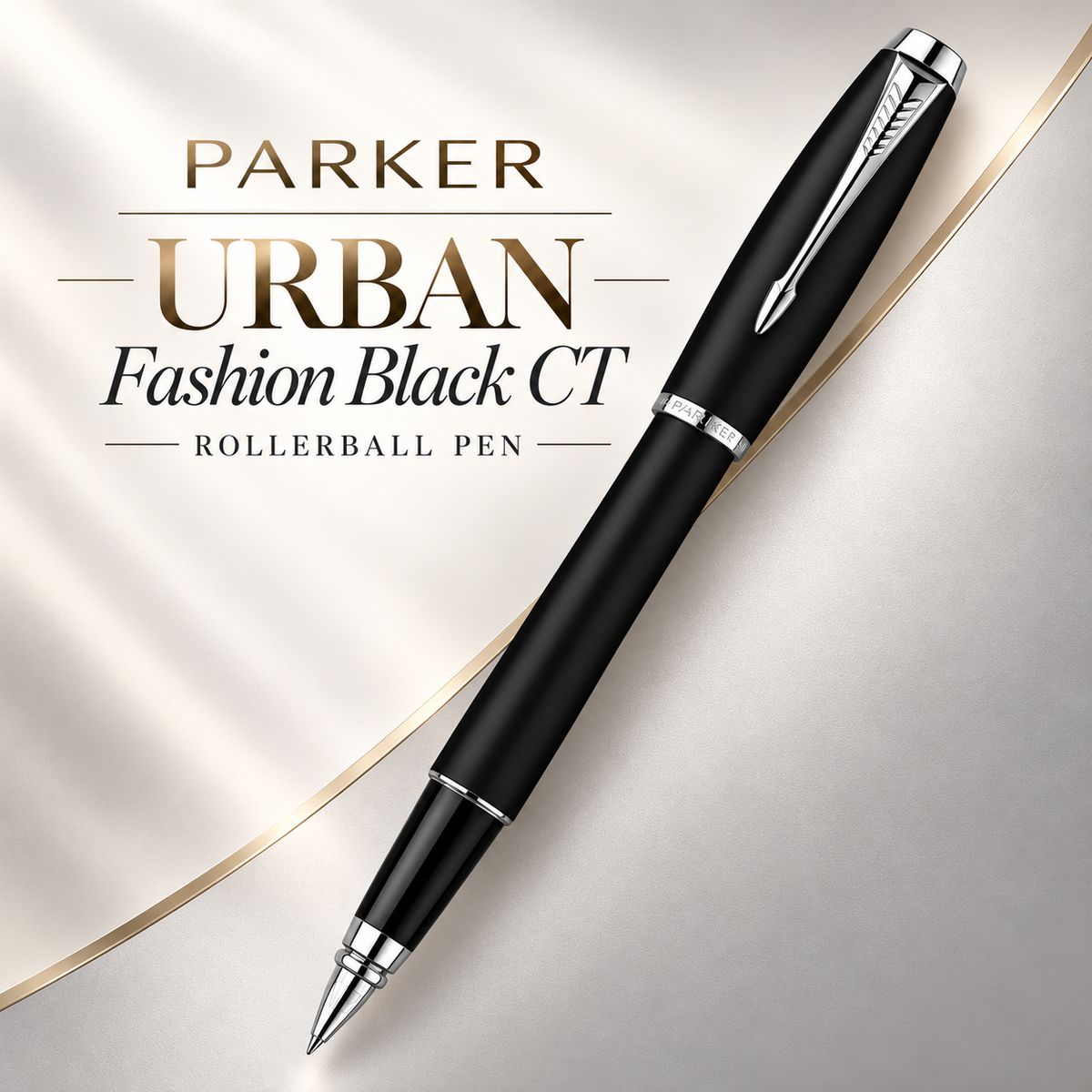 Parker Urban Fashion Black CT Rollerball Pen