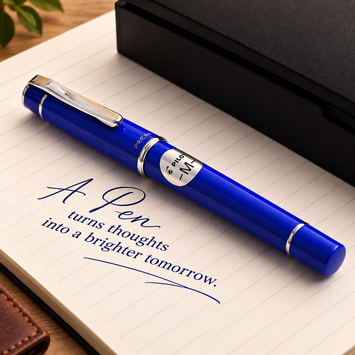 Pilot Prera Fountain Pen – Blue (Medium Nib)