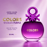 Benetton Colors Woman Purple EDT 80ml