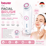 Beurer FC 45 electric facial cleansing and exfoliating brush, white skincare tool
