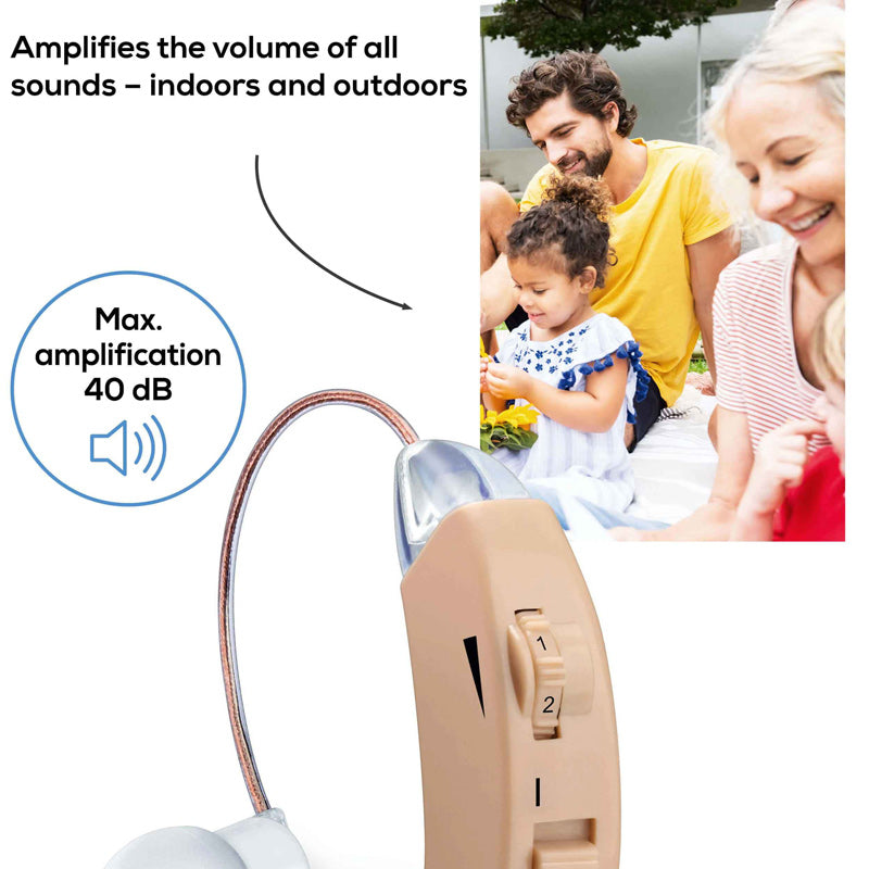 Beurer HA 50 Hearing Amplifier – Clear Sound, Comfortable Fit (Original Germany)