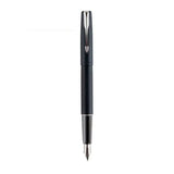 Parker Frontier Fountain Pen – Matte Black with Chrome Trim