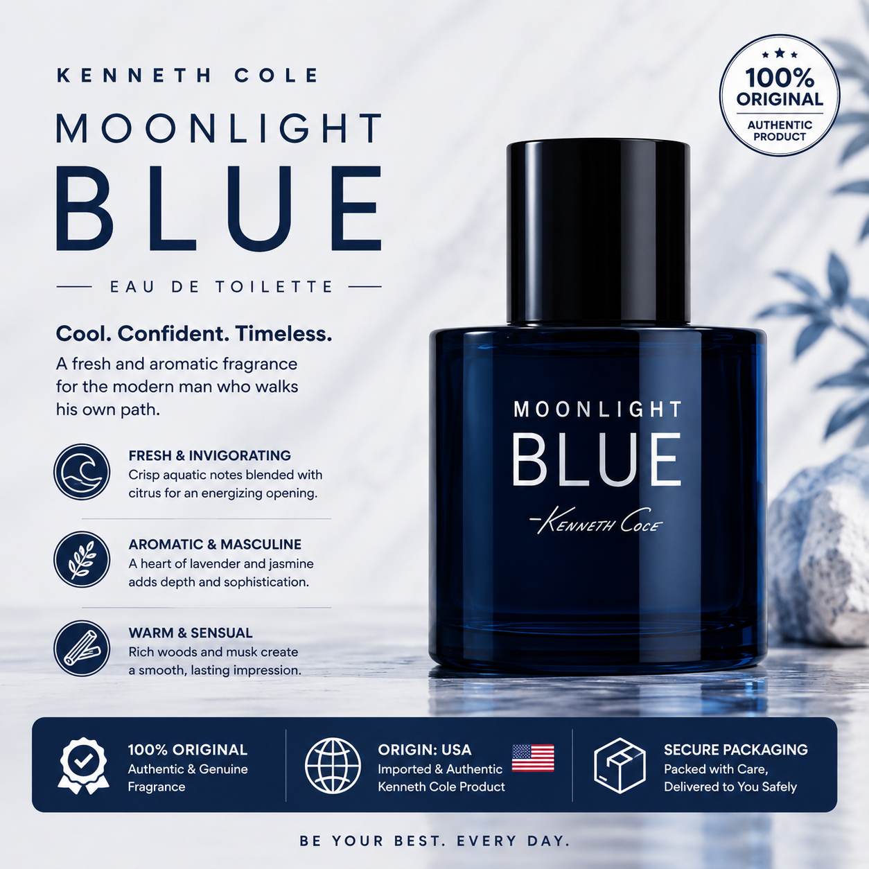 KC MOONLIGHT BLUE M EDT 100ML